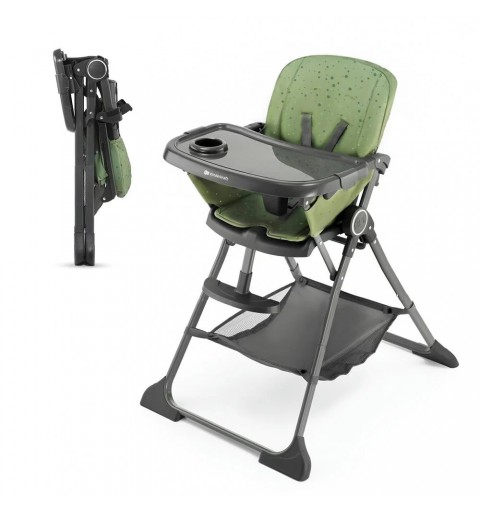 Kinderkraft Foldee - krzesełko do karmienia | Green